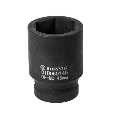 SID060146 Головка торцевая ударная, глубокая ROSSVIK, 1