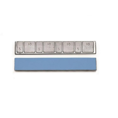 0052 Clipper Грузик свинцовый штампованный тонкий самоклеющийся. 60гр. (50шт)