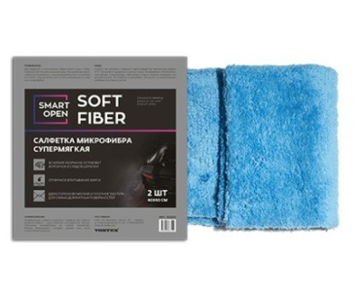 САЛФЕТКА SOFT FIBER, 40*40см                                                               Универсал