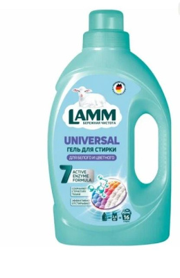 802757 Lamm Средство для стирки жидкое гель Universal 1,04л