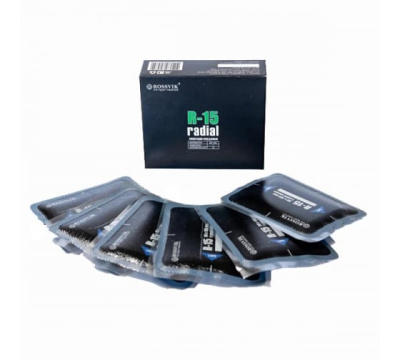 ROSSVIK  R.15 радиальная заплата 90x105 мм, 1 слой, 10 шт