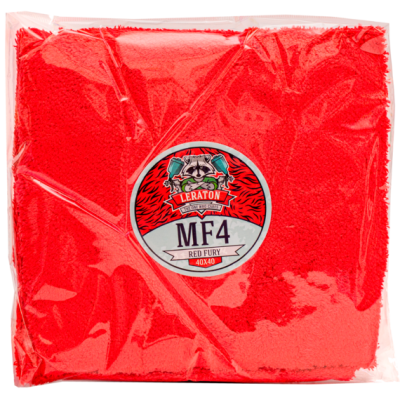 L1009 LERATON MF4 Полировальная микрофибра без краев RED FURY 40x40 600GSM