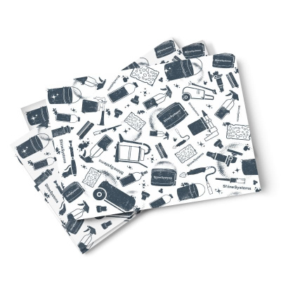 SS452 Shine Systems PaperMats - бумажные двухслойные коврики для авто, размер 500х380, 500 шт
