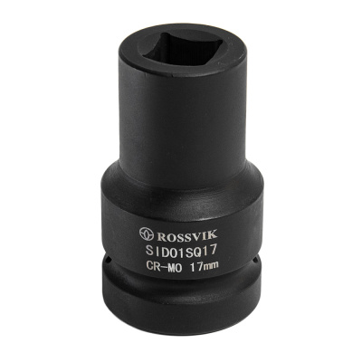 SID01SQ17  Головка торцевая ударная четырехгранная ROSSVIK, 1