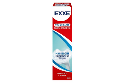 С0007362 EXXE Зубная паста Максимальная защита от кариеса Max-in-one, 100г