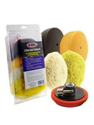 HB 3672 HI Buff 6 PC. Mini Pad Polishing набор кругов для полировки кузова