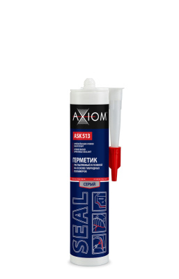 ASK513 AXIOM Герметик распыляемый кузовной на основе гибридных полимеров, серый (280мл)
