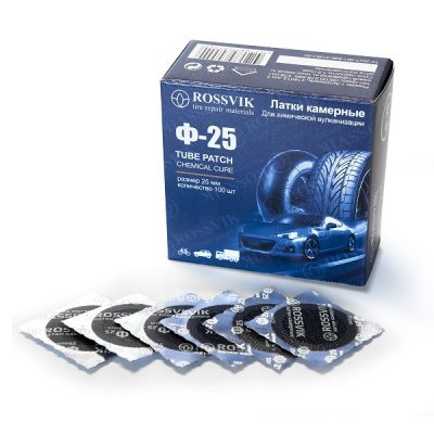 F.25.K.100. Латки круглые Ф25, 100 шт. коробка