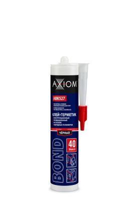 ABK527 AXIOM Клей-герметик конструкционный промыш.  на основе гибридных полимеров, Шор А 40, (280мл)